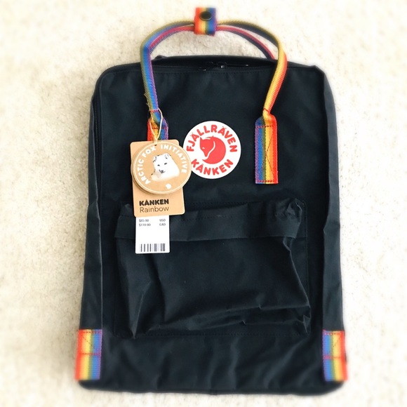 Fjallraven Handbags - 🌸NWT🌸 Fjallraven Kanken Rainbow 16L Backpack